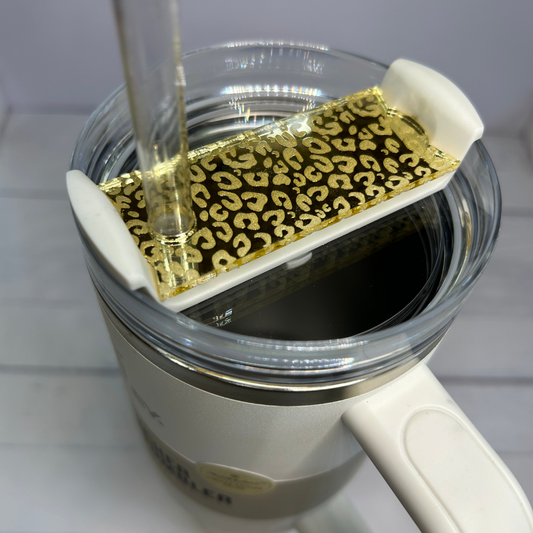 CHEETAH MIRROR ACRYLIC STANLEY TOPPER